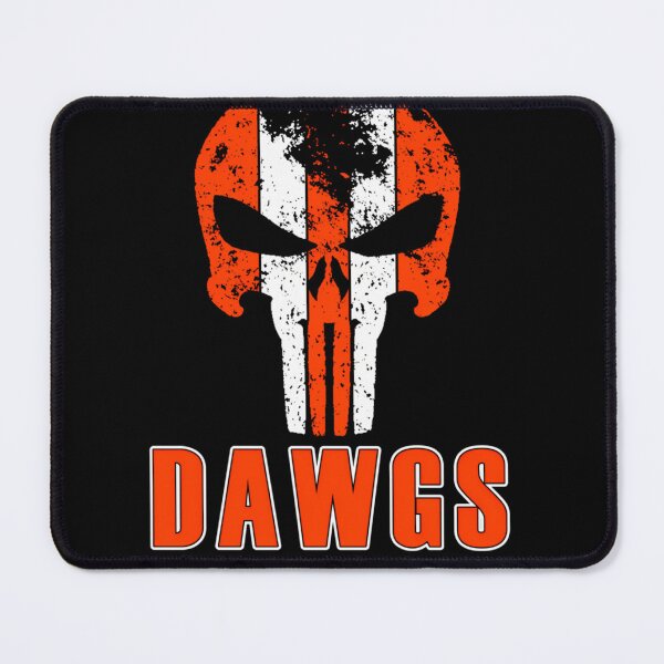 Item preview, Cleveland Football Fan - Dawgs Savage Skull designed and sold by Artsy Pies.