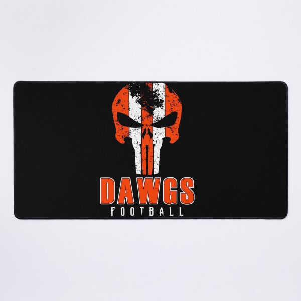 Item preview, Cleveland Football Fan - Dawgs Savage Skull designed and sold by Artsy Pies.