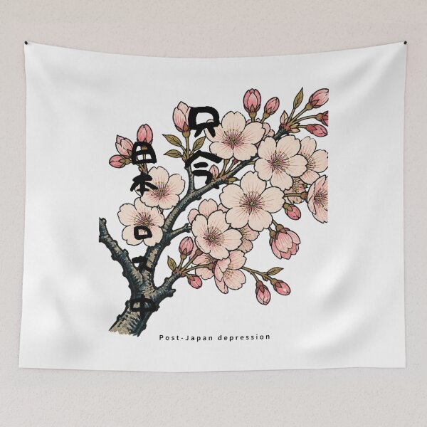 Item preview, Post-Japan Depression | Ukiyo-e Sakura | Japanese Design designed and sold by JapanMemoir.