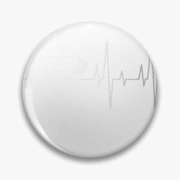 Item preview, Heartbeat Flatline Coffee Lover T-Shirt T-Shirt designed and sold by BlaqboyDesigns.