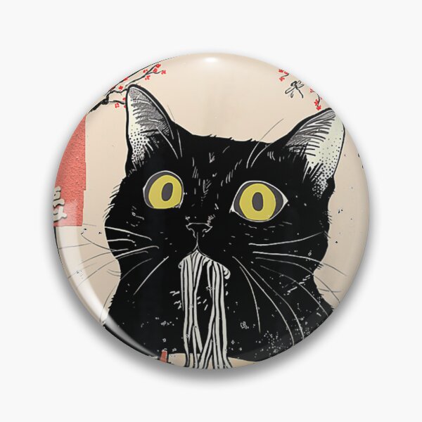Item preview, Kawaii Cat Eating Ramen Noodles Funny Anime Gift Girls Teens designed and sold by NgumohaLanke.