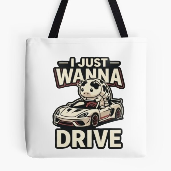 Item preview, dairy cow isopod -cow driving a car -car lovers -cars -cute cow-cartoon animal-cow lovers designed and sold by heroes-one.
