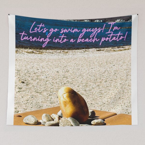 Item preview, Potato Swimmer - Sam's Seascape Series designed and sold by GiftsbyNaomi.