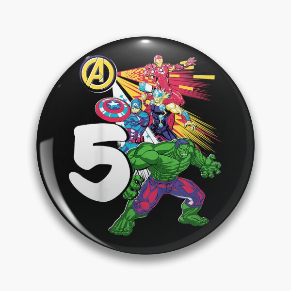 Item preview, Marvelzz Super Heroes Avengersss 5 Year Old Fifth Birthday designed and sold by deepbsimran.