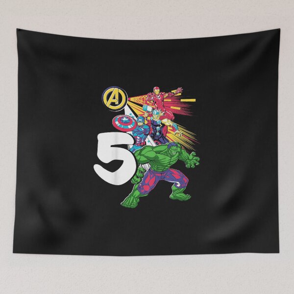 Item preview, Marvelzz Super Heroes Avengersss 5 Year Old Fifth Birthday designed and sold by deepbsimran.