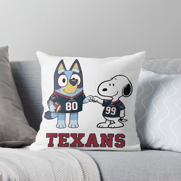 Item preview, Bluey And Snoopy Houston Football Buddies designed and sold by DamianRoy88.