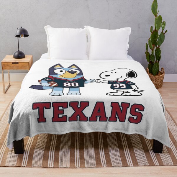 Item preview, Bluey And Snoopy Houston Football Buddies designed and sold by DamianRoy88.