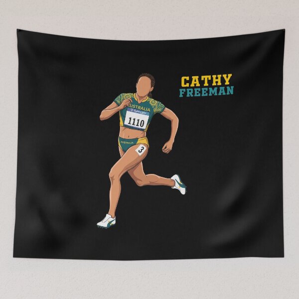 Item preview, Cathy Freeman - 1110 - Australian Sprinter - Athlete designed and sold by GlimTig.