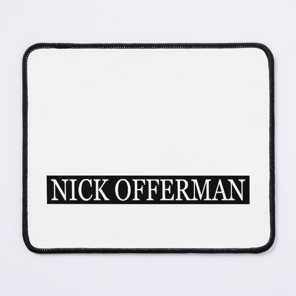 Item preview, Nick Offerman Name Text Art Design designed and sold by IRON WINGS /USAF.