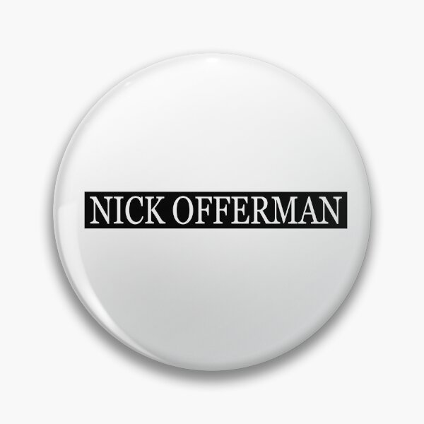 Item preview, Nick Offerman Name Text Art Design designed and sold by IRON WINGS /USAF.