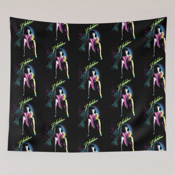 Item preview, Flashdance Alex Owens Neon Title Logo designed and sold by ambrialau-rie.