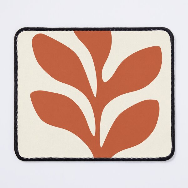 Item preview, Terracotta Leaf Cutout | Bold Matisse-Inspired Botanical Print (cutout) designed and sold by Zaramodo.