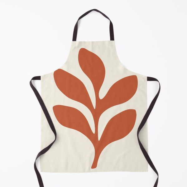 Item preview, Terracotta Leaf Cutout | Bold Matisse-Inspired Botanical Print (cutout) designed and sold by Zaramodo.