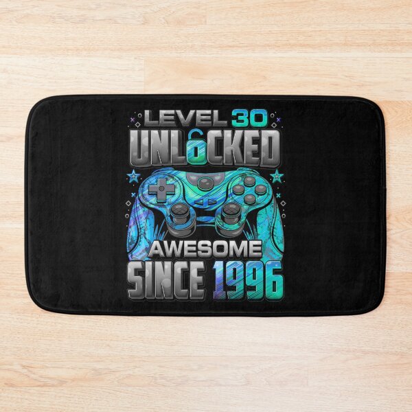Item preview, Level 30 Unlocked Awesome Since 1996 30th Birthday Gaming designed and sold by TaraxDoolittle.