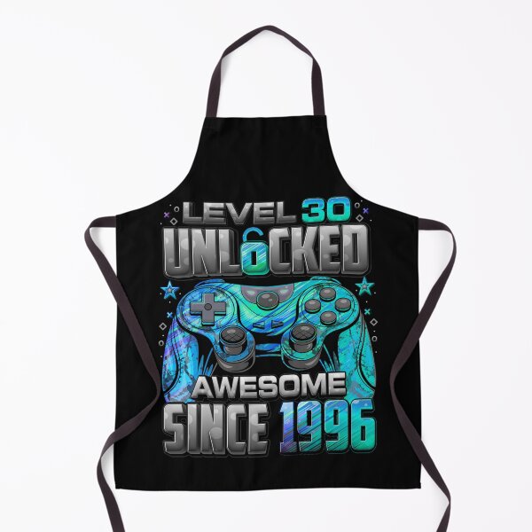 Item preview, Level 30 Unlocked Awesome Since 1996 30th Birthday Gaming designed and sold by TaraxDoolittle.