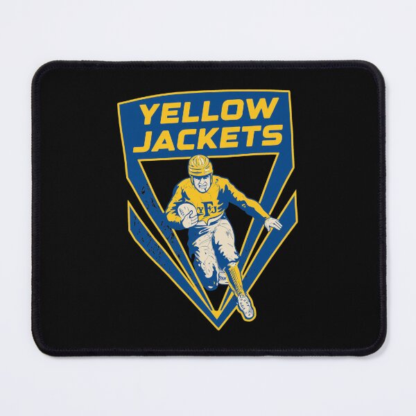 Item preview, Yellow Jackets Vintage Football Crest designed and sold by MavisMante.