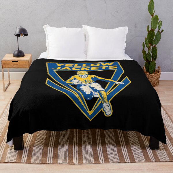 Item preview, Yellow Jackets Vintage Football Crest designed and sold by MavisMante.