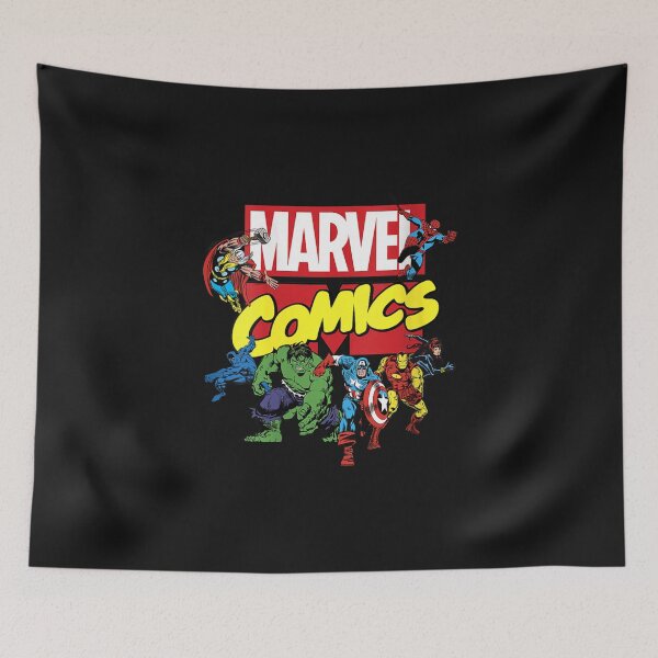 Item preview, Womens Marvelzz Exclusive Avengersss Retro Comic Group Shot Logo V-Neck designed and sold by deepbsimran.