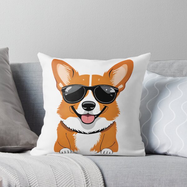 Item preview, Cute Corgi With Sunglasses Pet Lover designed and sold by uyndonG-rey.