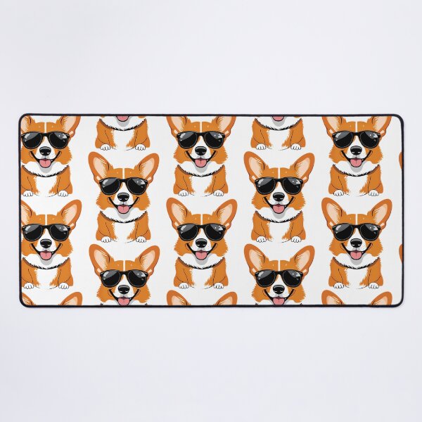 Item preview, Cute Corgi With Sunglasses Pet Lover designed and sold by uyndonG-rey.