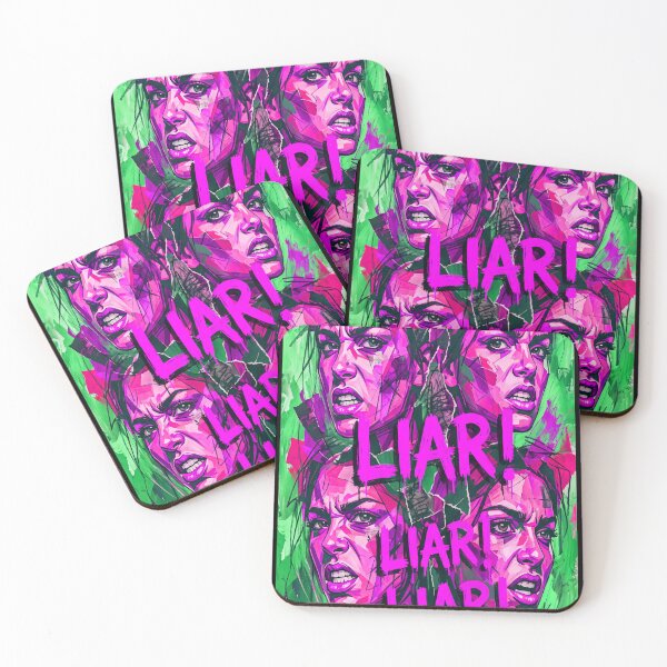 Item preview, FEMALE CALLING OUT LIAR, designed and sold by NOIMION DIGITAL ART.