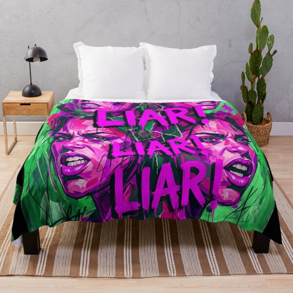 Item preview, FEMALE CALLING OUT LIAR, designed and sold by NOIMION DIGITAL ART.