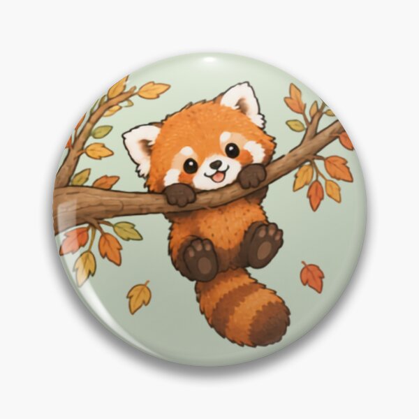 Item preview, Hanging Out Red Panda designed and sold by MellowMunchkins.