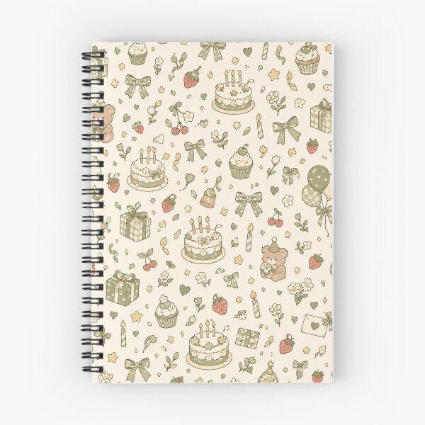 Item preview, Cute Pastel Birthday Party Seamless Pattern designed and sold by ellinnur.