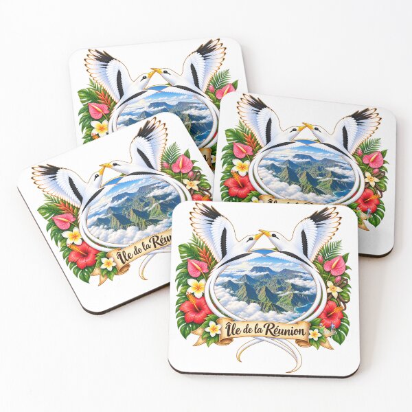 Item preview, Pair of white-tailed tropicbirds from Namaloue Reunion Island designed and sold by cheznamaloue.
