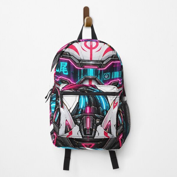 Item preview, Techwear Oni Cyber Fox Kitsune Mask Art designed and sold by RiteshCenter .