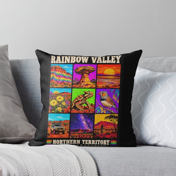 Item preview, Rainbow Valley Northern Territory Retro Travel Red Centre Alice Springs Australia designed and sold by Yellowriversss.