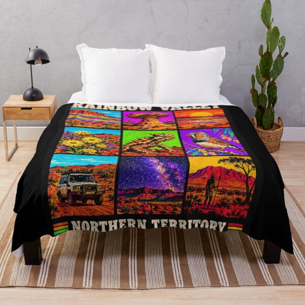 Item preview, Rainbow Valley Northern Territory Retro Travel Red Centre Alice Springs Australia designed and sold by Yellowriversss.