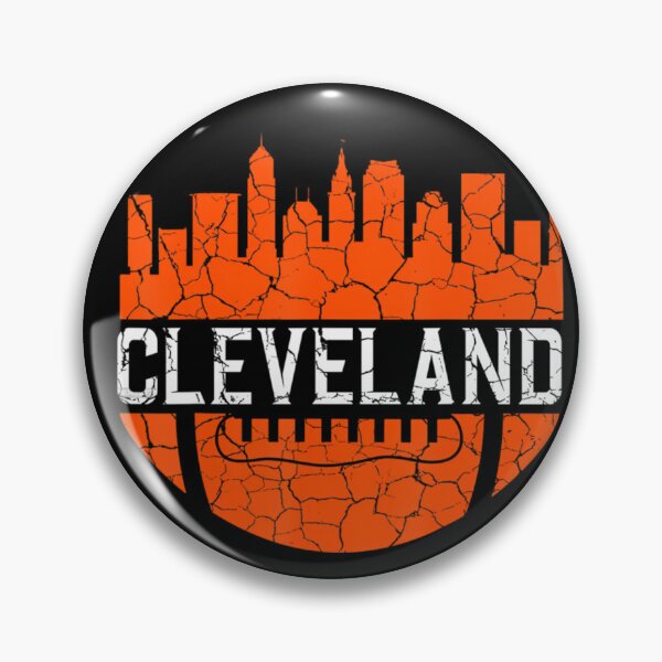 Item preview, Centro de Ohio, horizonte de Cleveland, fútbol designed and sold by Artsy Pies.