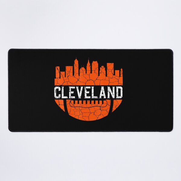 Item preview, Downtown Ohio Cleveland Skyline Football designed and sold by Artsy Pies.