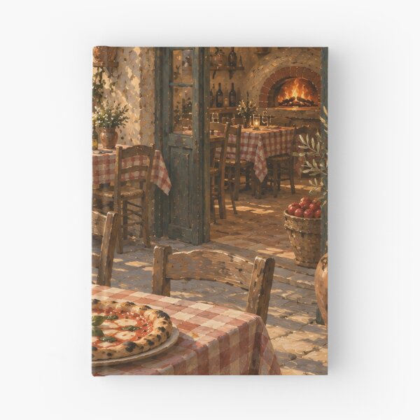 Item preview, Italian Lakeside Oil Painting Sunset Trattoria Terrace "La Dolce Vita" designed and sold by Jozefin's Studio.