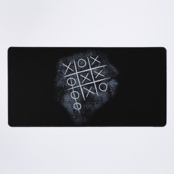 Item preview, Dark Tic Tac Toe Chalkboard Grid Game Art designed and sold by tamicantik47.