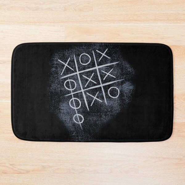 Item preview, Dark Tic Tac Toe Chalkboard Grid Game Art designed and sold by tamicantik47.