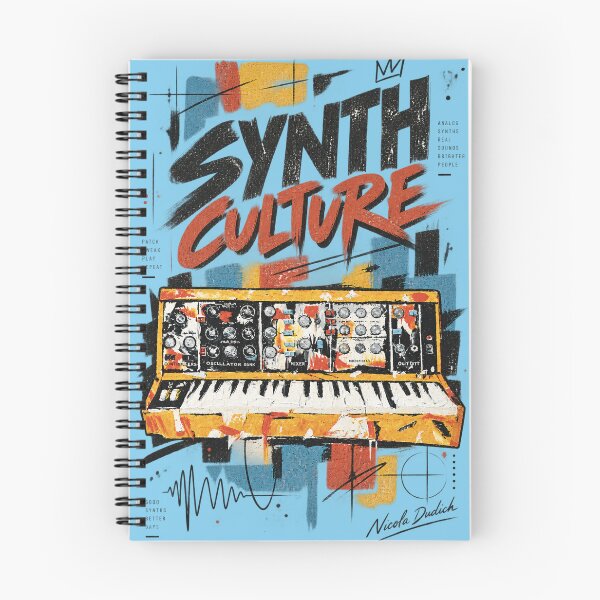 Item preview, Synth Culture – Vintage Analog Synthesizer Art designed and sold by NicolaDudich.