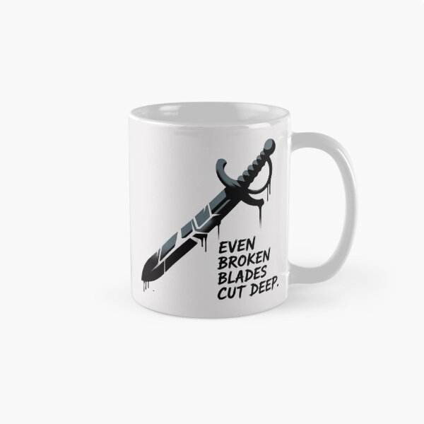 Item preview, Banksy Sword - Even broken blades cut deep designed and sold by 123ks.