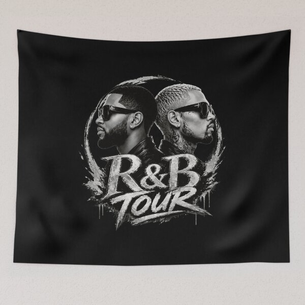 Item preview, Urban Music Tour Black White Art designed and sold by TracenNgf.