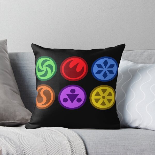 Item preview, Six Colorful Element Emblem Icons - Medallions 3 designed and sold by Eddiepublic.