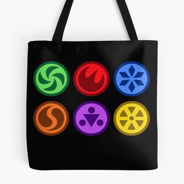Item preview, Six Colorful Element Emblem Icons - Medallions 3 designed and sold by Eddiepublic.