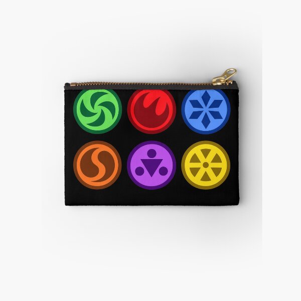 Item preview, Six Colorful Element Emblem Icons - Medallions 3 designed and sold by Eddiepublic.