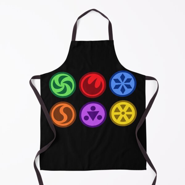 Item preview, Six Colorful Element Emblem Icons - Medallions 3 designed and sold by Eddiepublic.