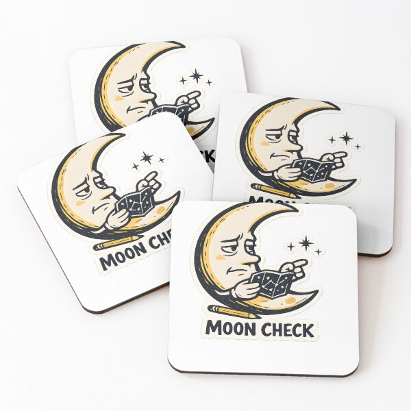Item preview, Moon Check Funny Astronomy Stargazing T-Shirt designed and sold by Naviora.
