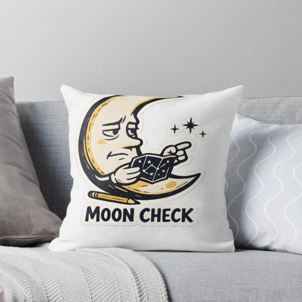 Item preview, Moon Check Funny Astronomy Stargazing T-Shirt designed and sold by Naviora.