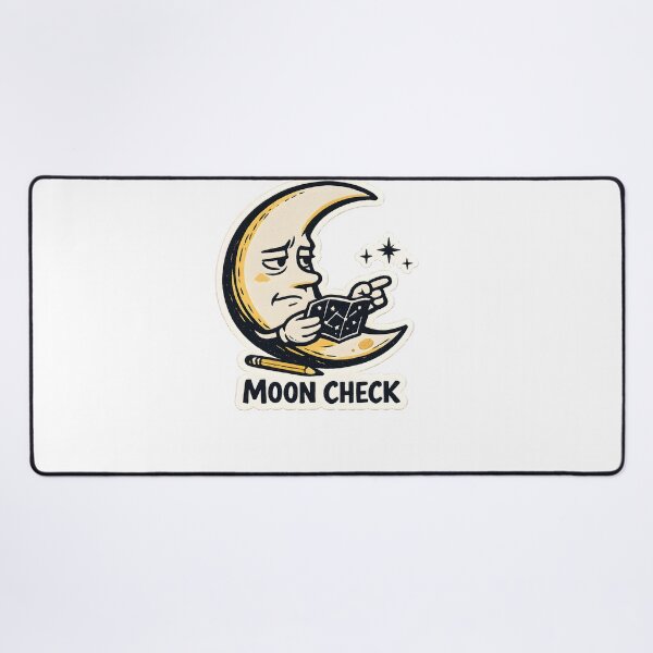 Item preview, Moon Check Funny Astronomy Stargazing T-Shirt designed and sold by Naviora.
