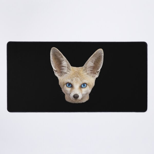 Item preview, Fennec Fox Face Blue Eyes Cute Desert Animal Art designed and sold by cabana.space.