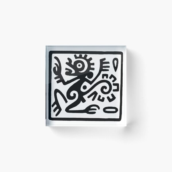 Item preview, Traditional Mayan Art Drawing designed and sold by colliophoto.