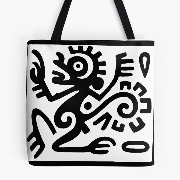 Item preview, Traditional Mayan Art Drawing designed and sold by colliophoto.